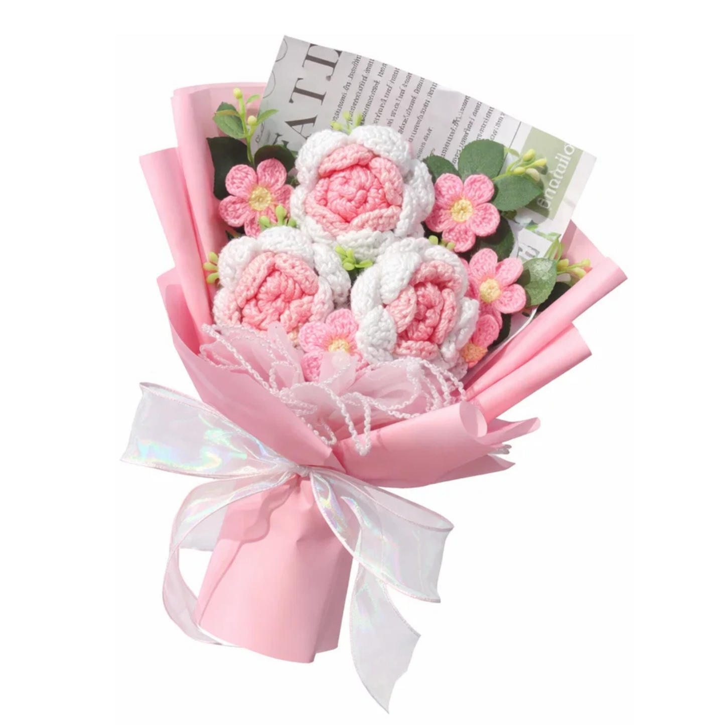 Ramo de flores crochet