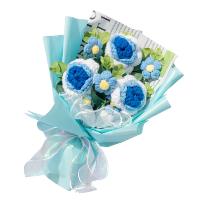 Ramo de flores crochet