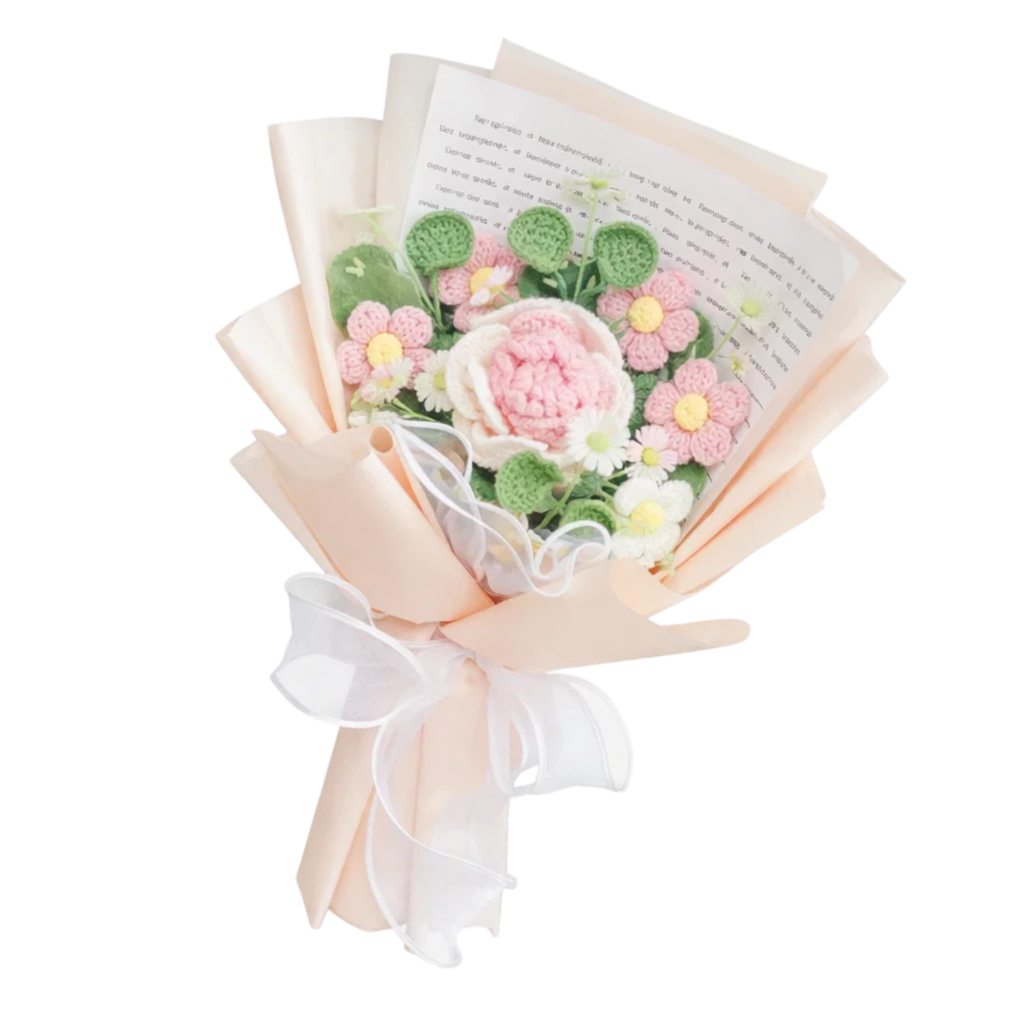 Ramo de flores crochet